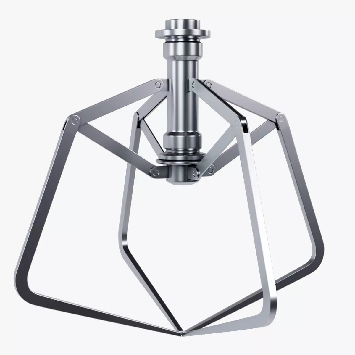 Metal Claw 31 with RIG 3D model_0