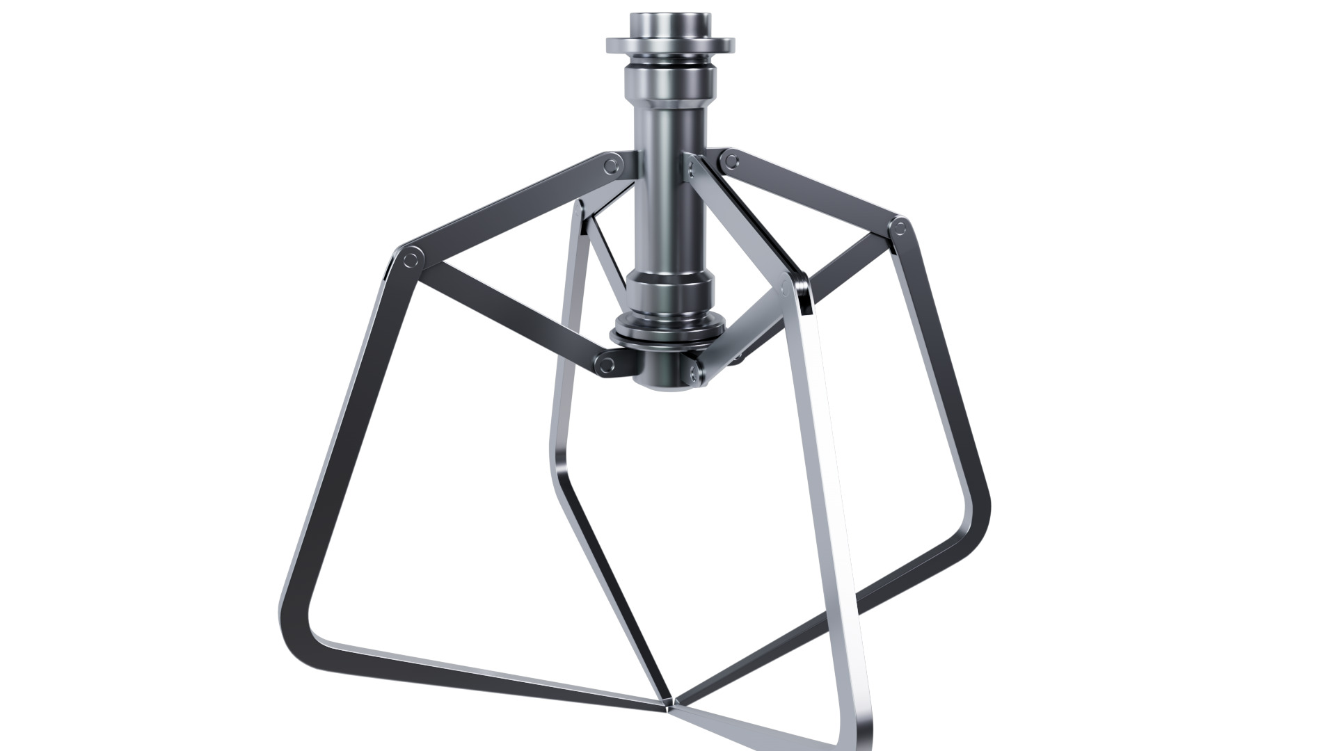 Metal Claw 31 with RIG 3D model_4