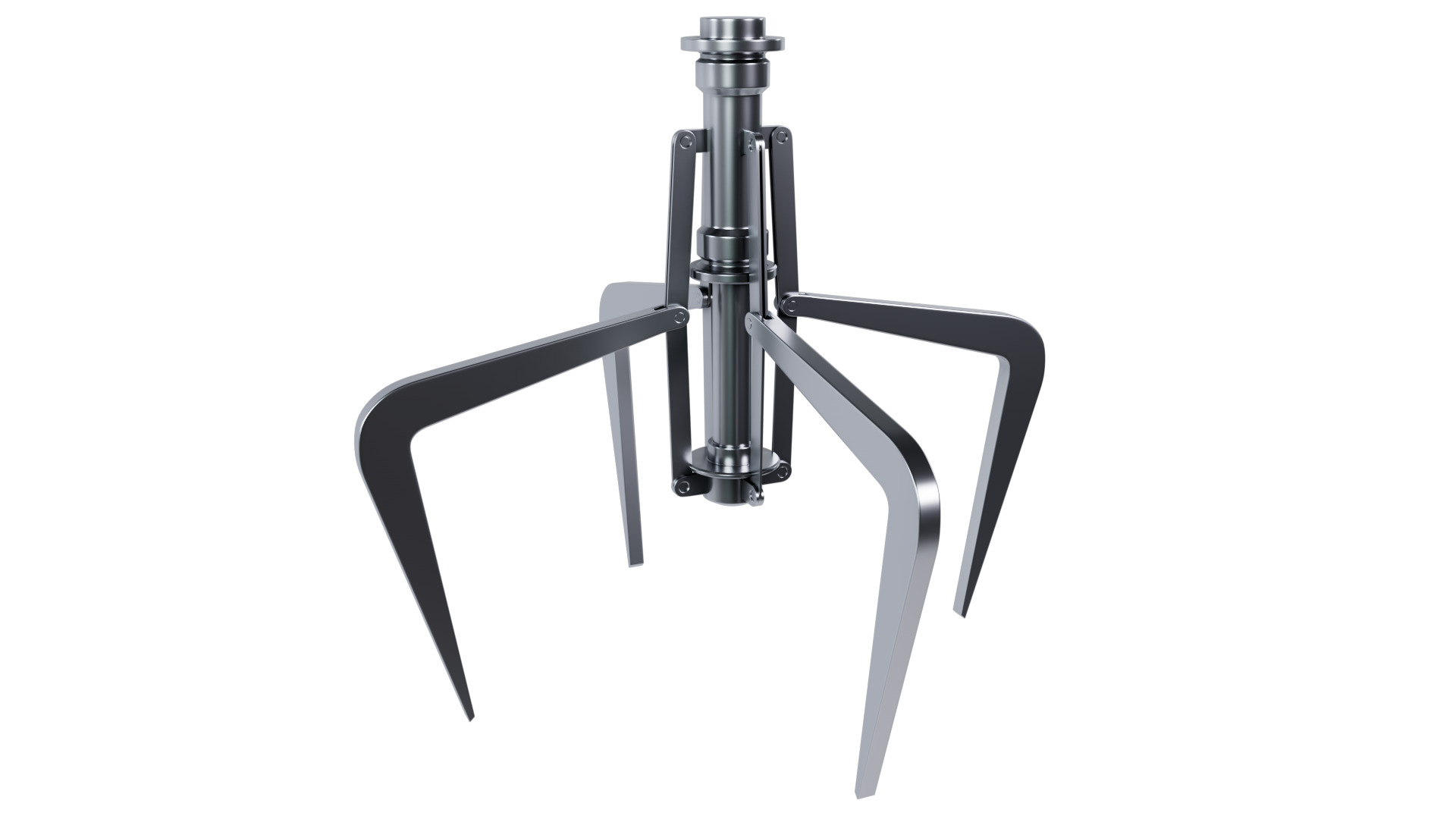 Metal Claw 32 with RIG 3D model_4