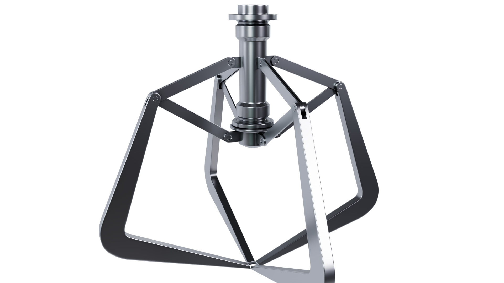 Metal Claw 32 with RIG 3D model_5