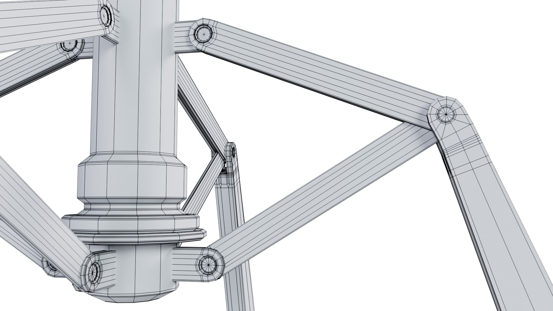 Metal Claw 34 with RIG 3D model_16
