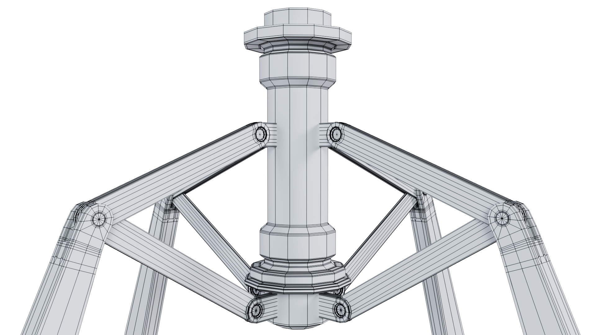 Metal Claw 34 with RIG 3D model_15