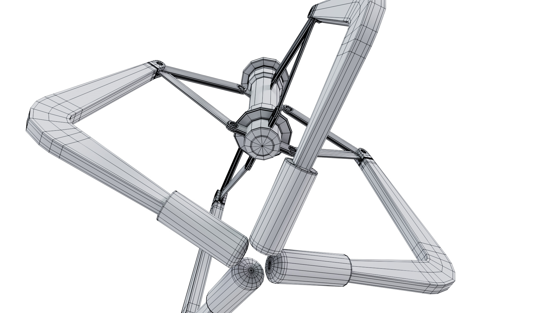 Metal Claw 34 with RIG 3D model_17