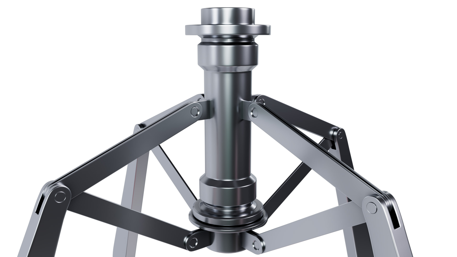 Metal Claw 34 with RIG 3D model_6