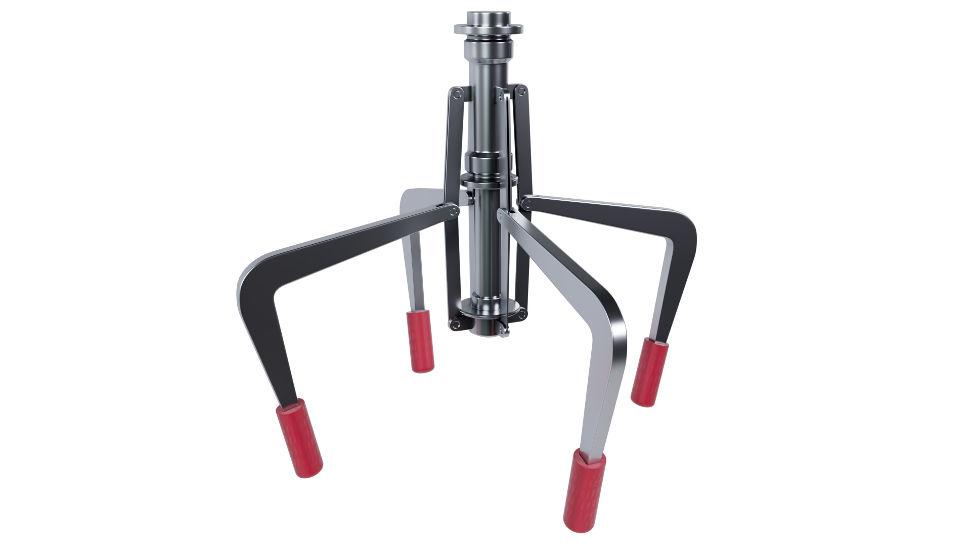 Metal Claw 34 with RIG 3D model_5