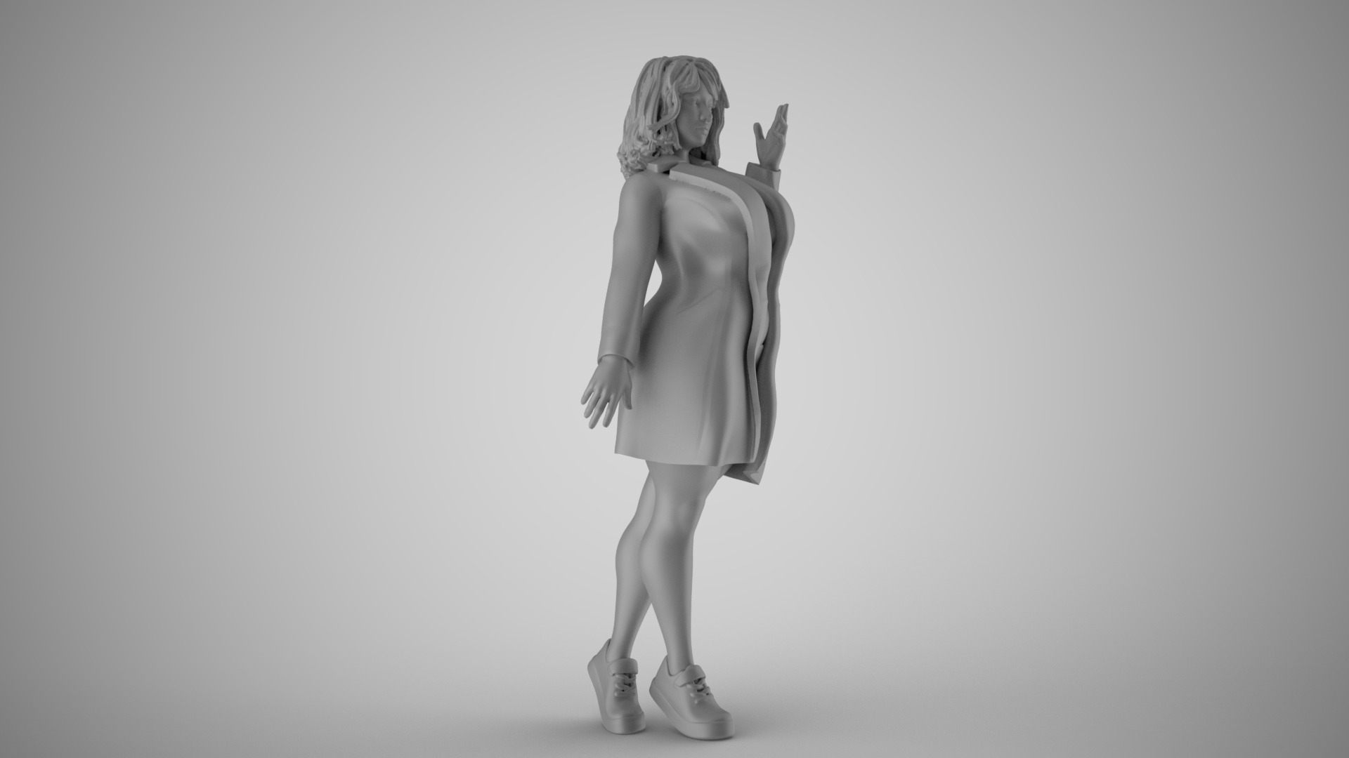 Female Superiority 3D print model_3