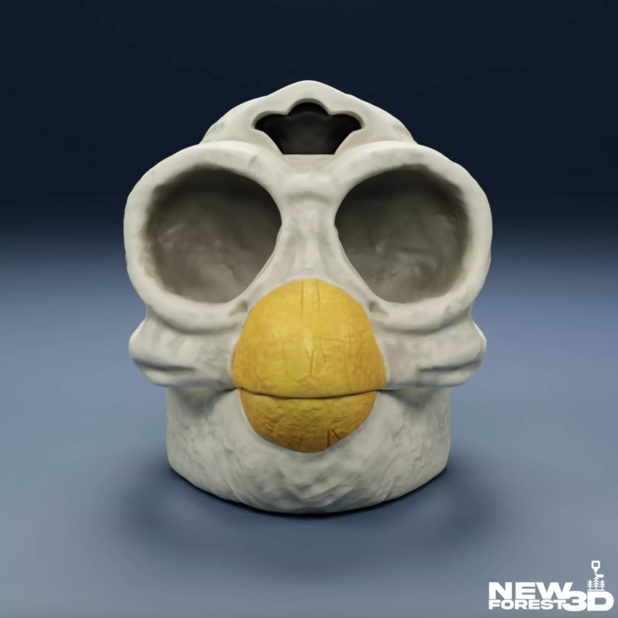 Furby Skull - Animal Skull 3D print model