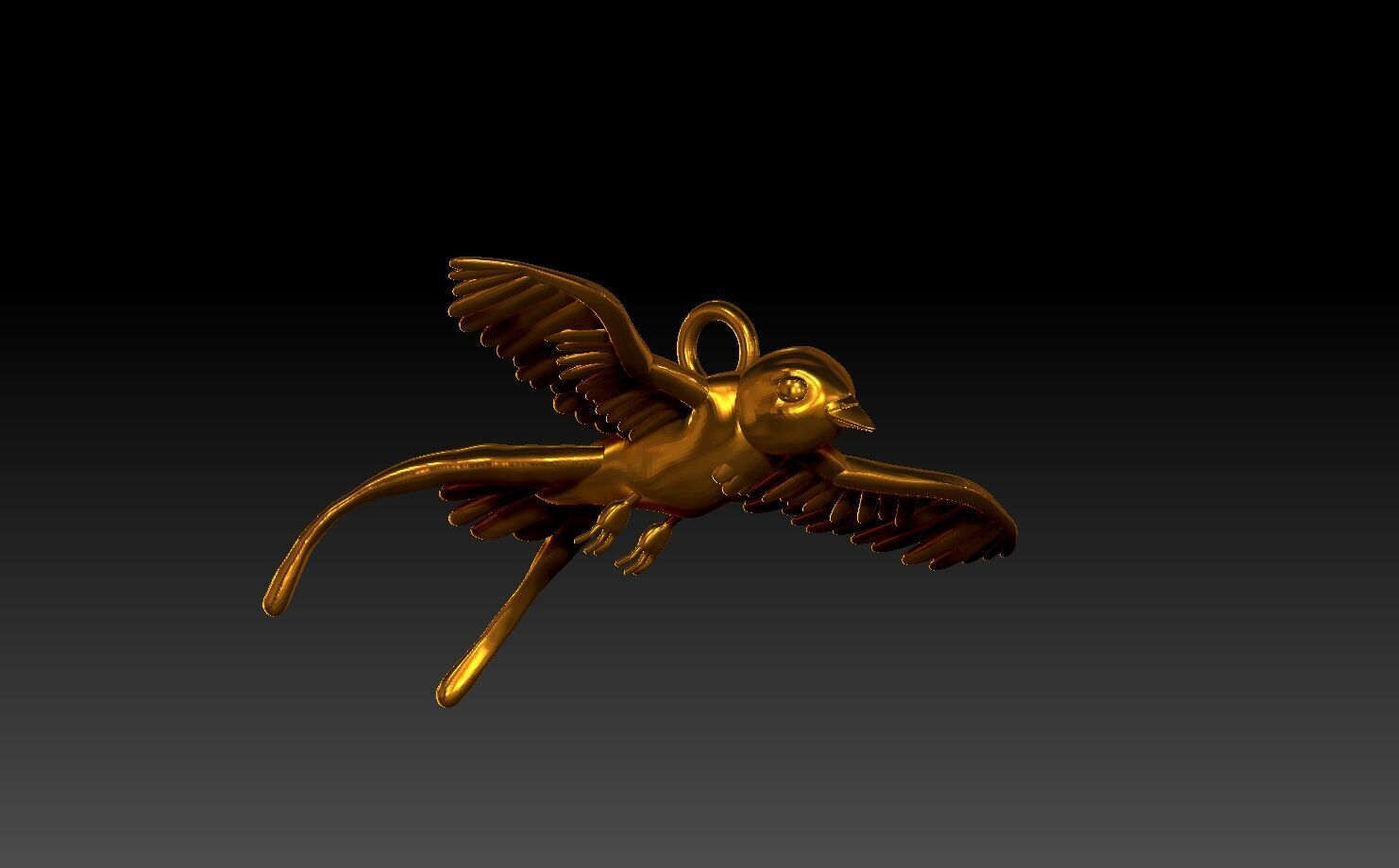 Onys Birdmodel Pendents 3D print model_3