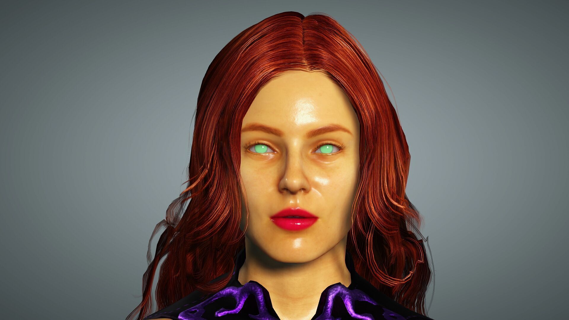 Starfire Low-poly 3D model_3