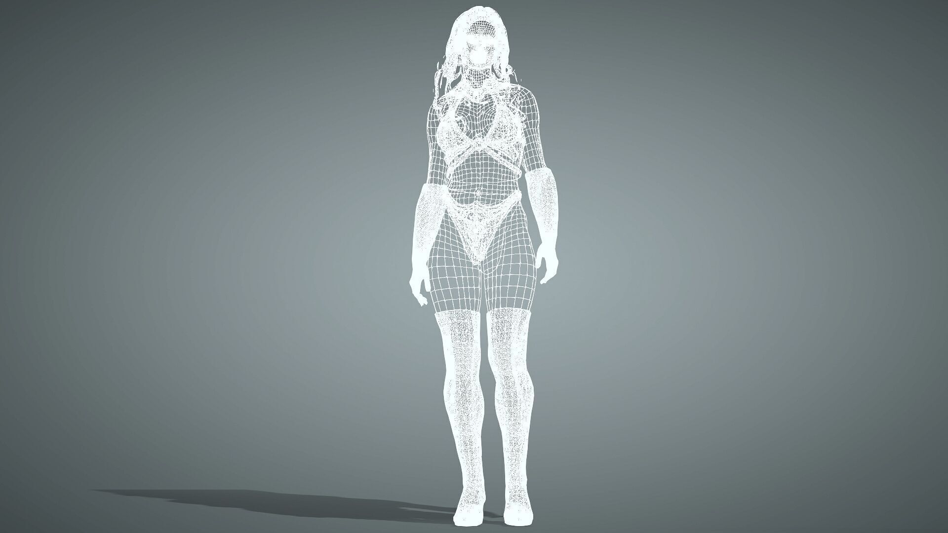 Starfire Low-poly 3D model_14