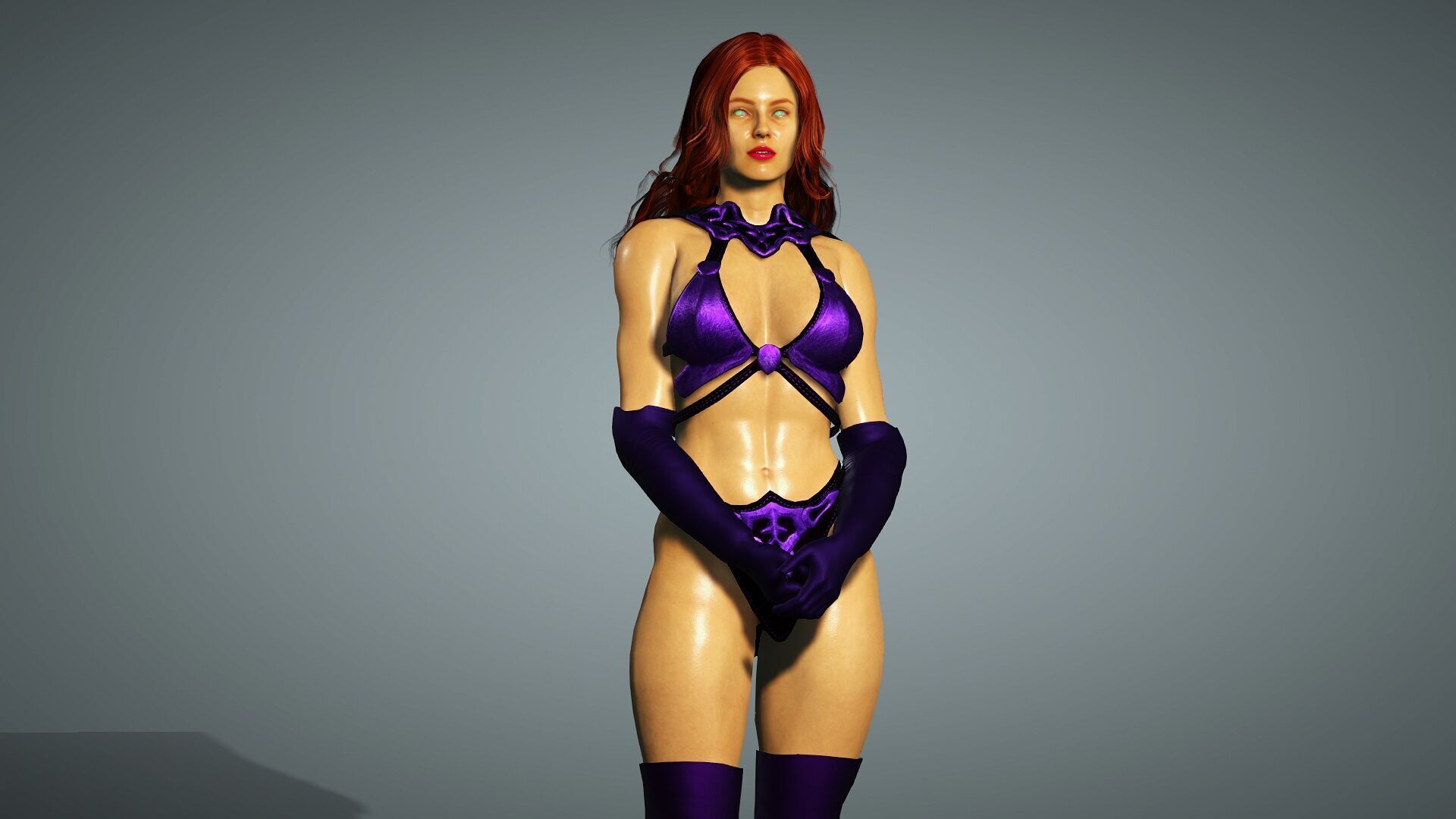 Starfire Low-poly 3D model_10