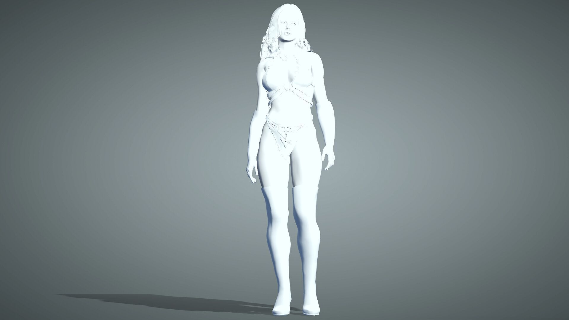 Starfire Low-poly 3D model_13