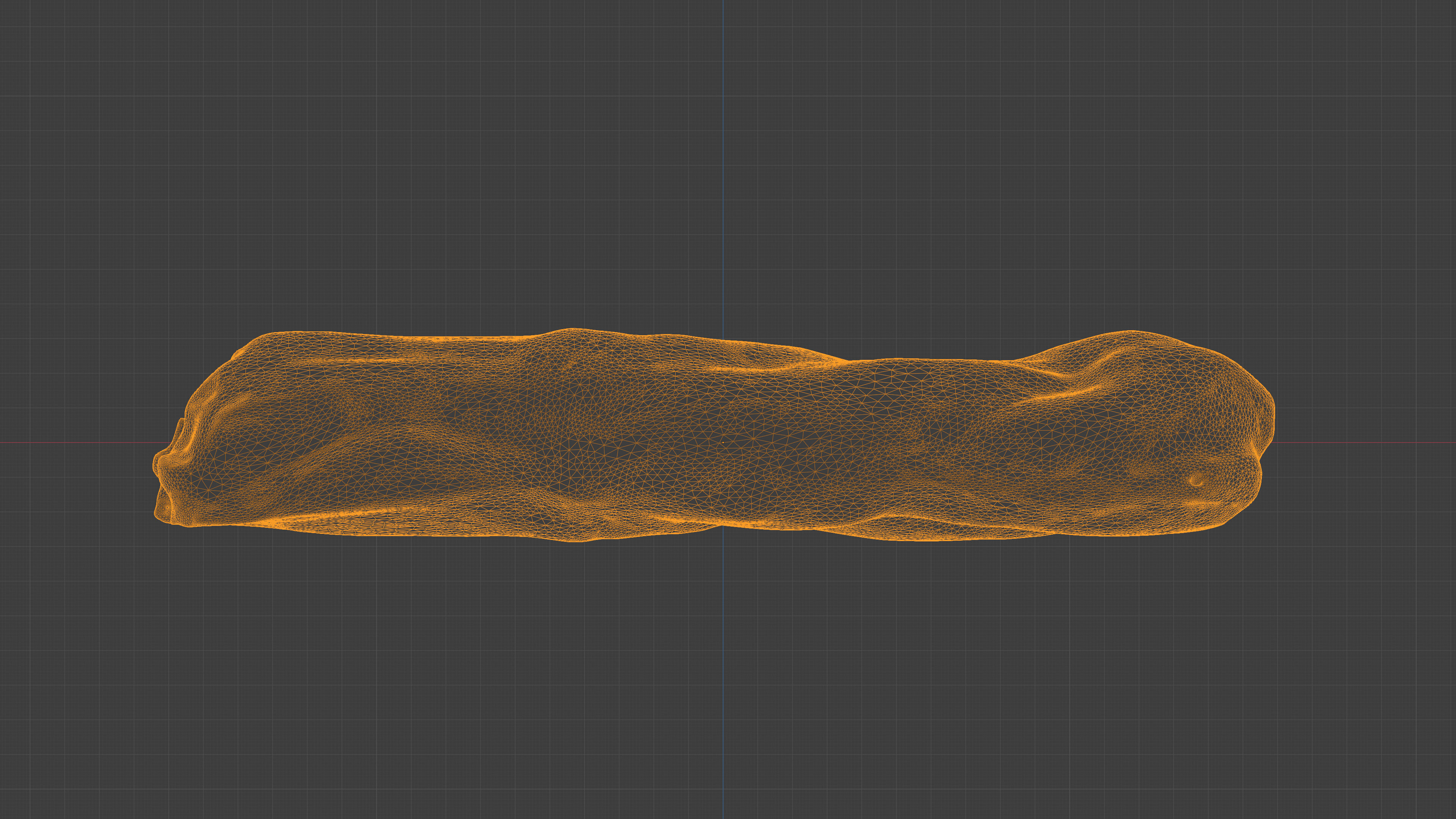 Photorealistic 3D scan of suluguni cheese braid Low-poly 3D model_21