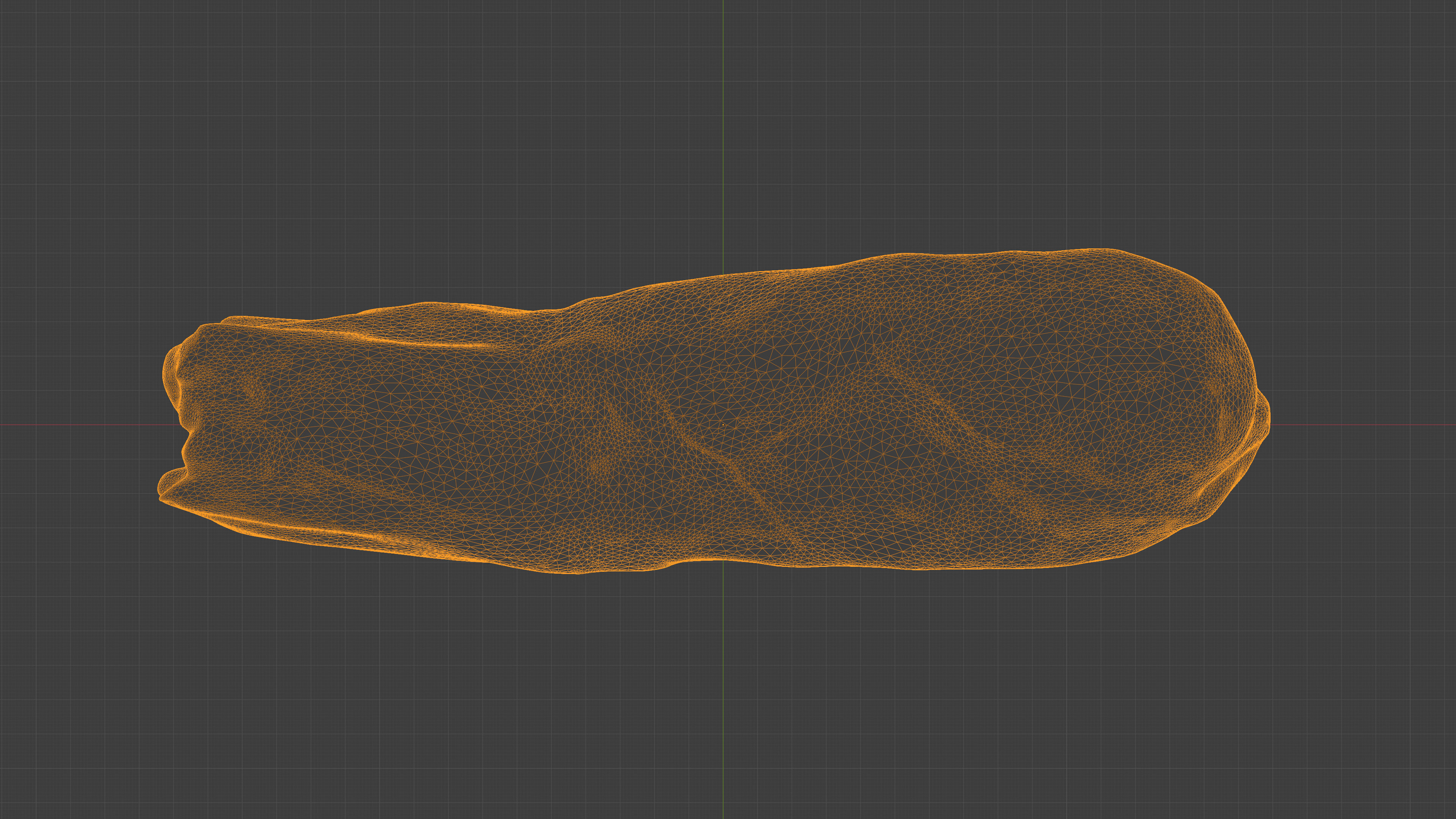 Photorealistic 3D scan of suluguni cheese braid Low-poly 3D model_26