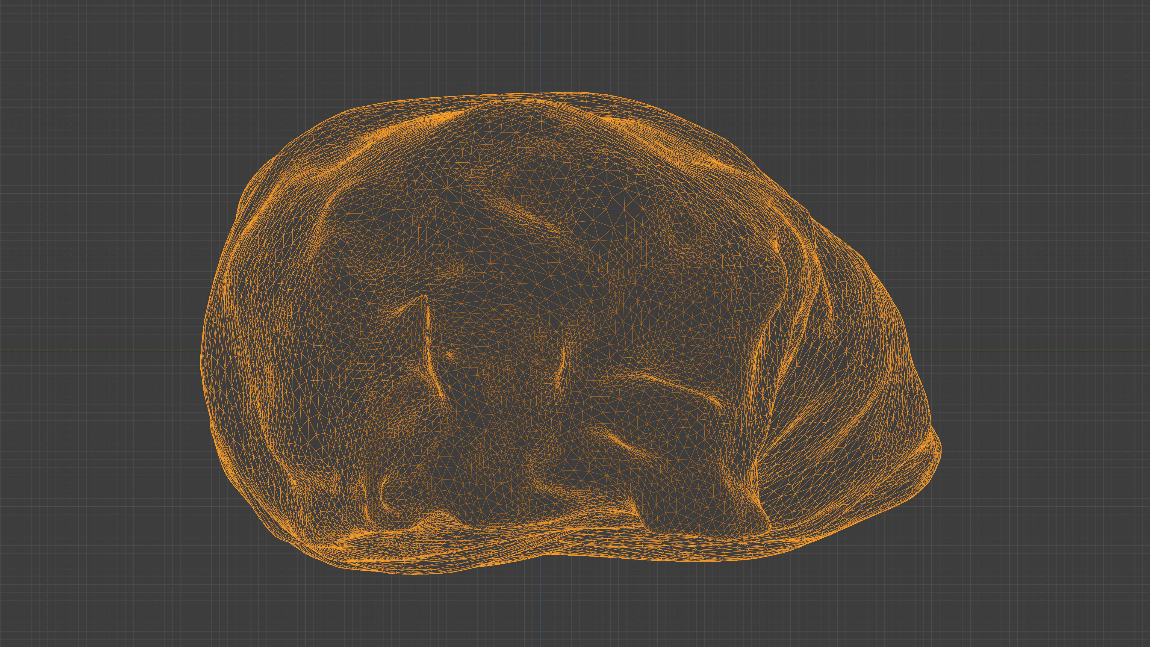 Photorealistic 3D scan of suluguni cheese braid Low-poly 3D model_24