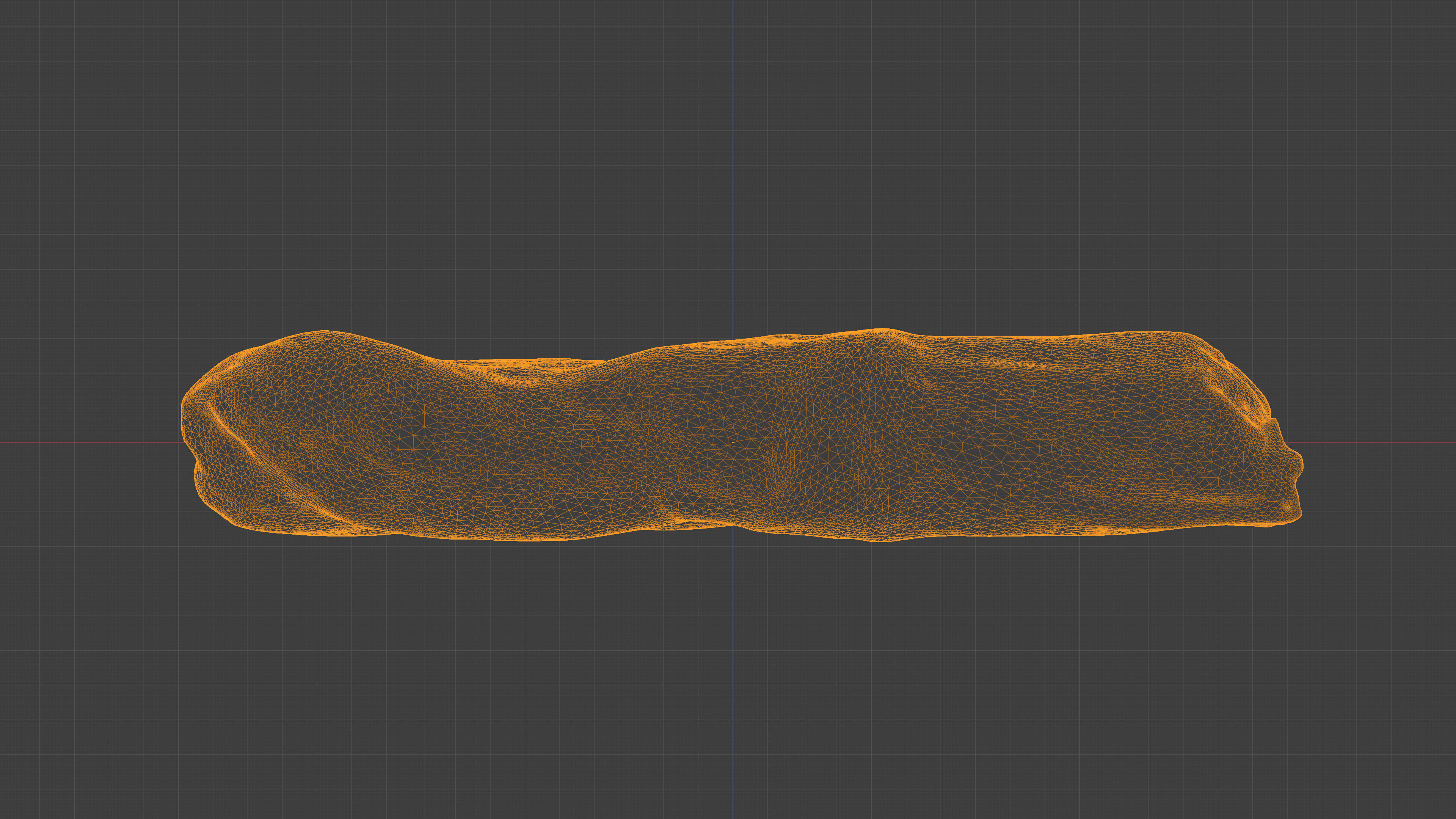 Photorealistic 3D scan of suluguni cheese braid Low-poly 3D model_22