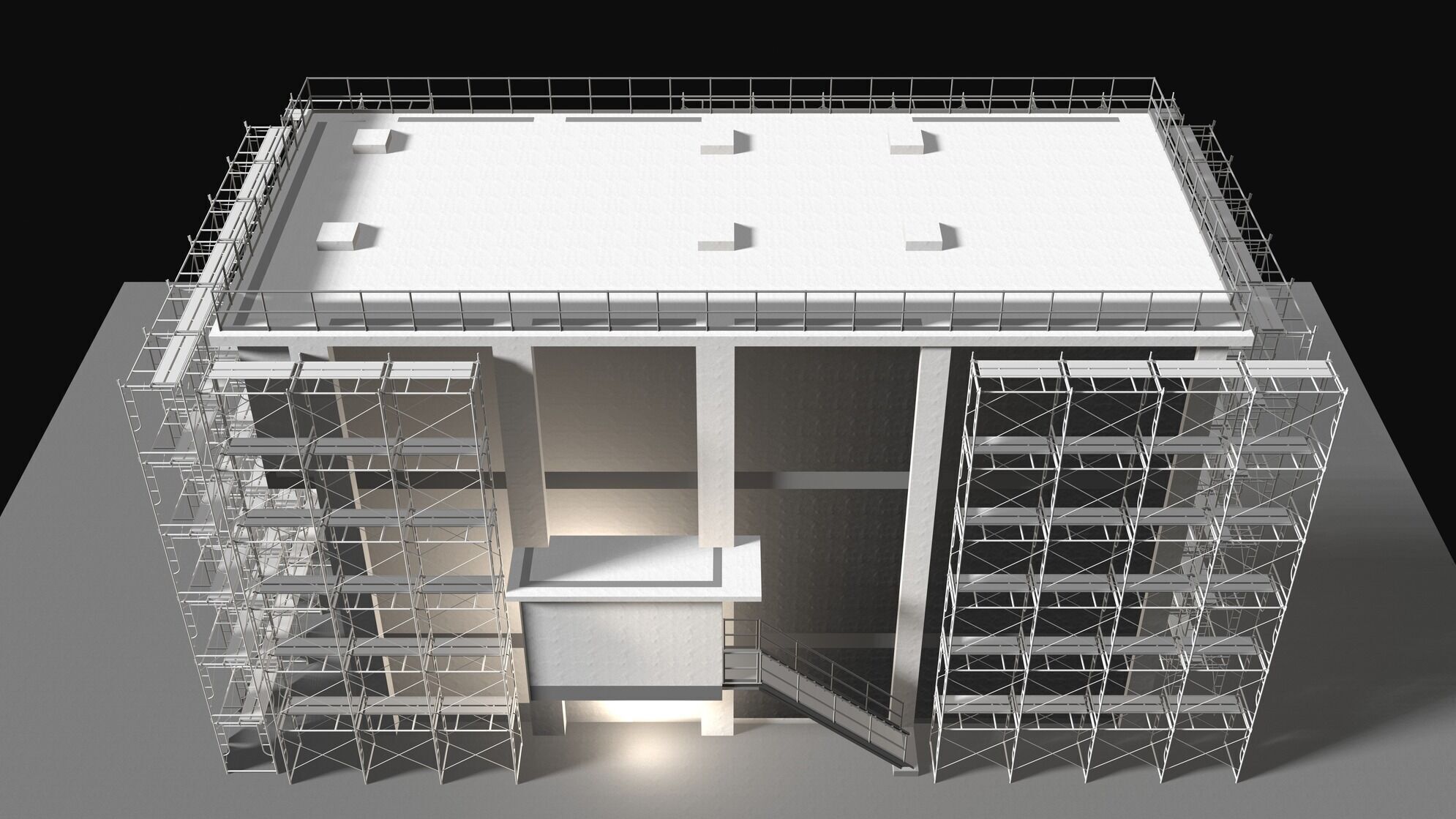 Industrial construction scene 25i13 3D model_6