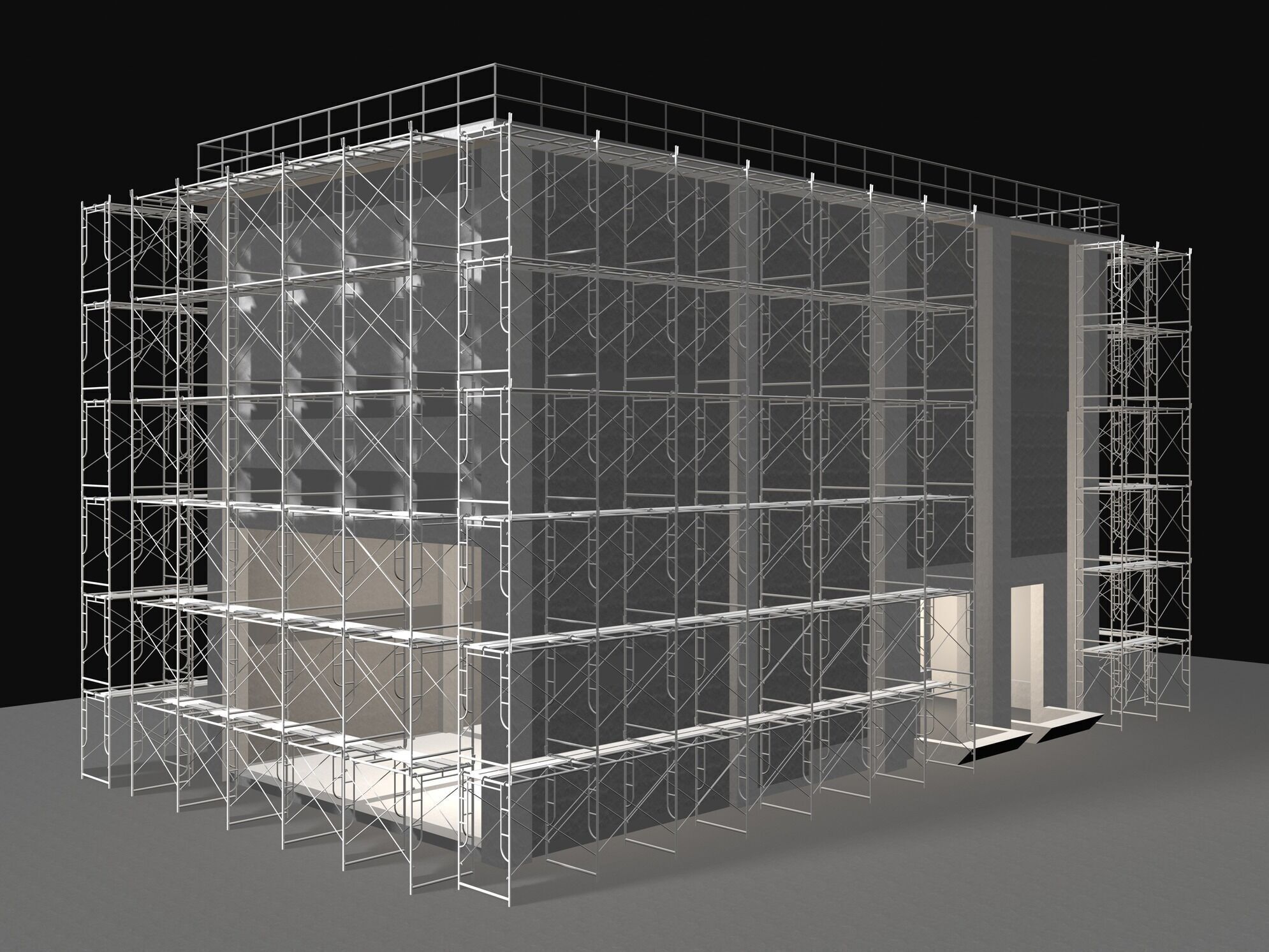 Industrial construction scene 25i13 3D model_5