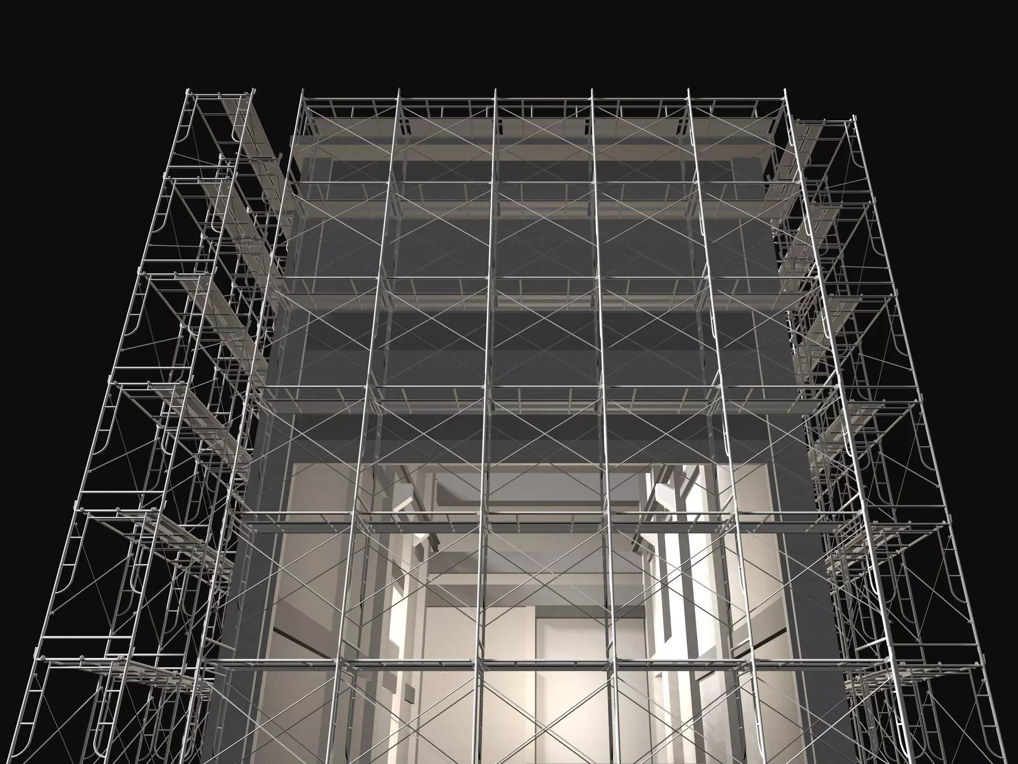 Industrial construction scene 25i13 3D model_0