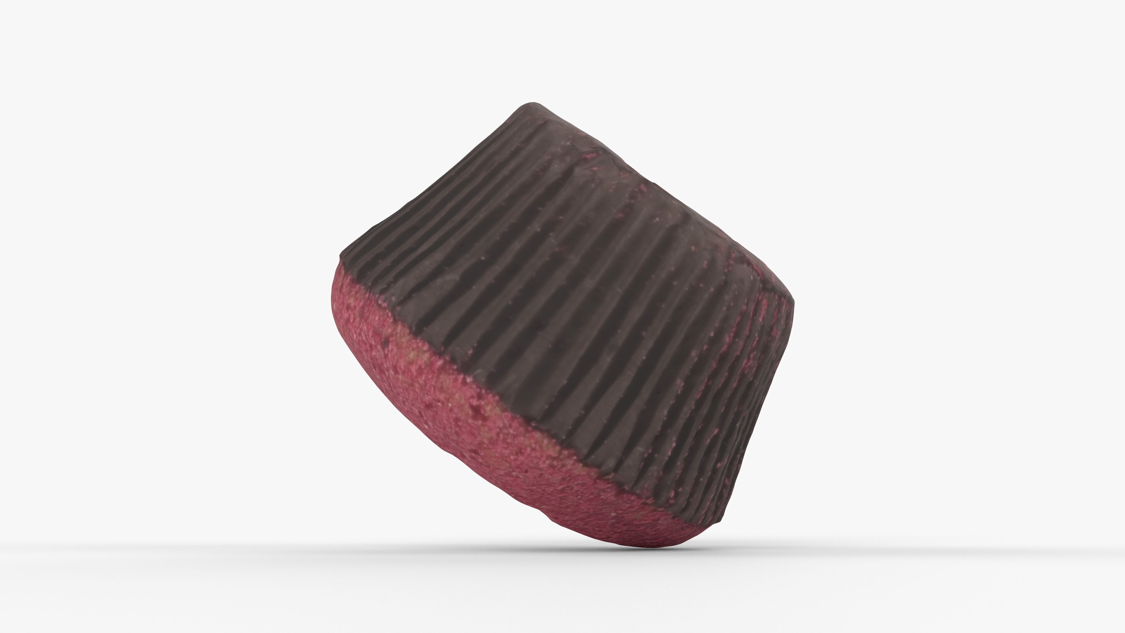 Photorealistic 3D scan of cupcakes muffin Low-poly 3D model_11