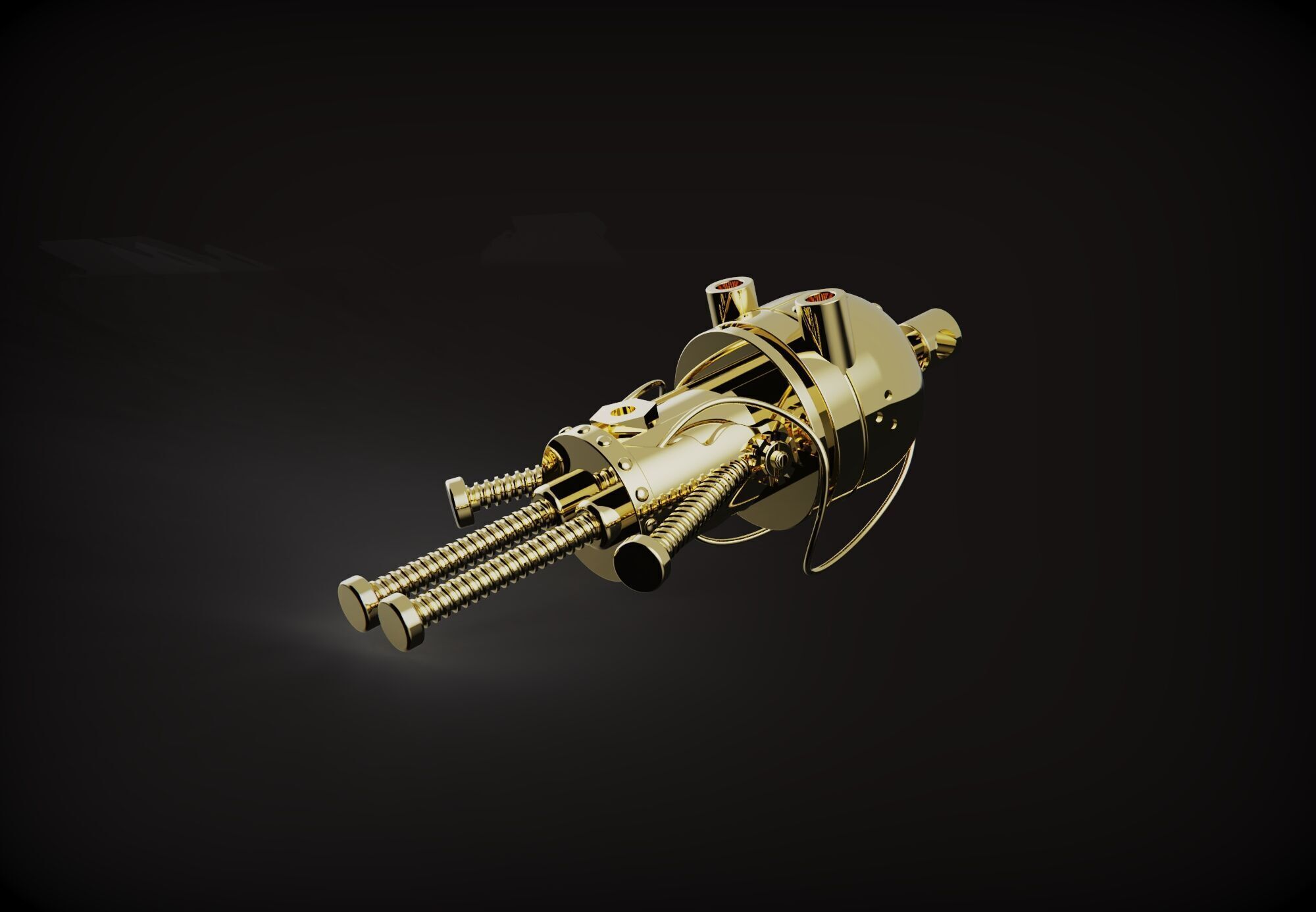 Robot pendant 3D model_3