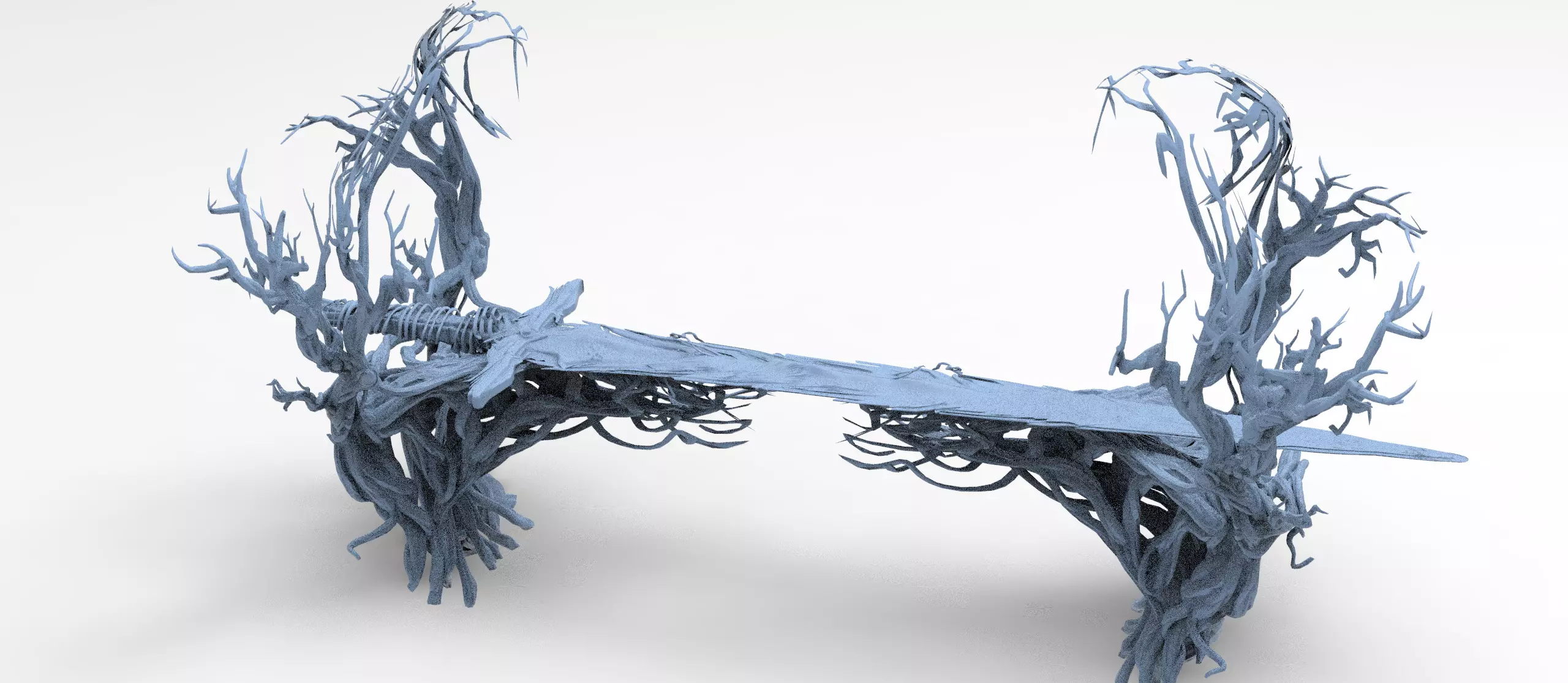 Avalon Gate Excalibur walkway 3D model_0