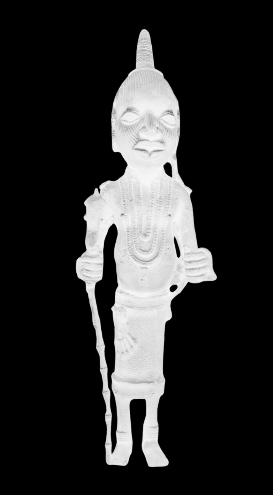 Royal Messenger probably Udo style Low-poly 3D model_7