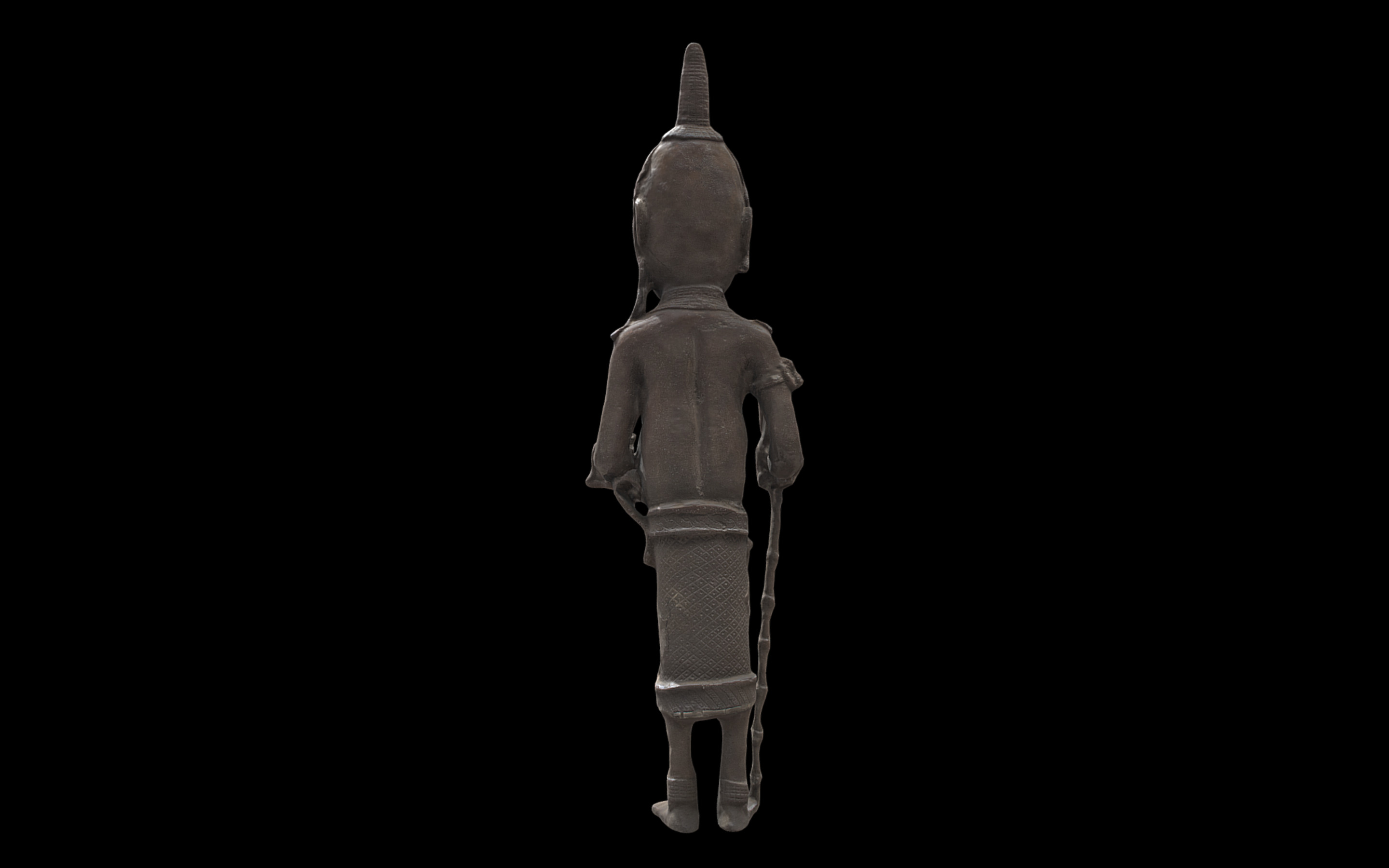 Royal Messenger probably Udo style Low-poly 3D model_2