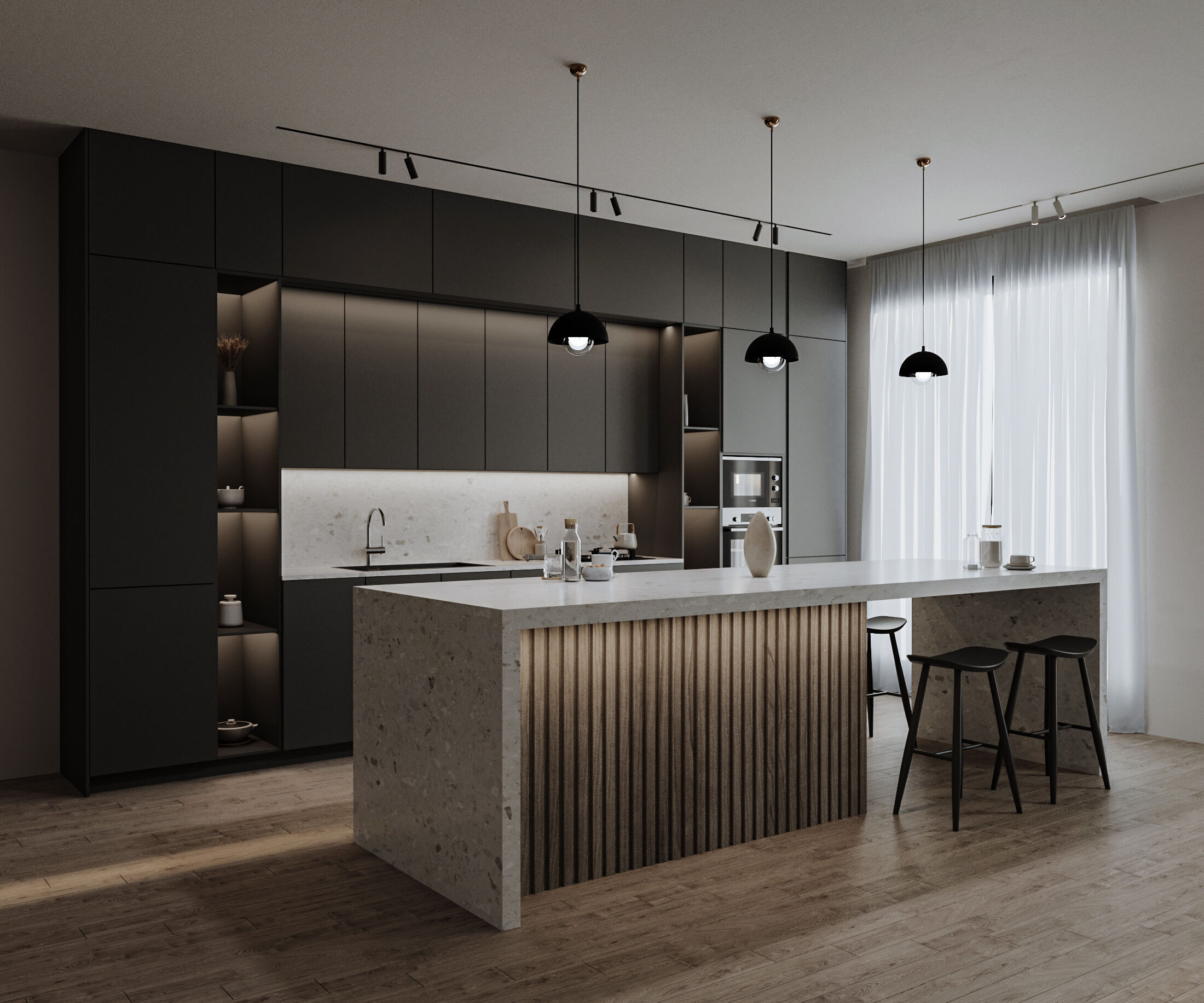 kitchen 3D model_1