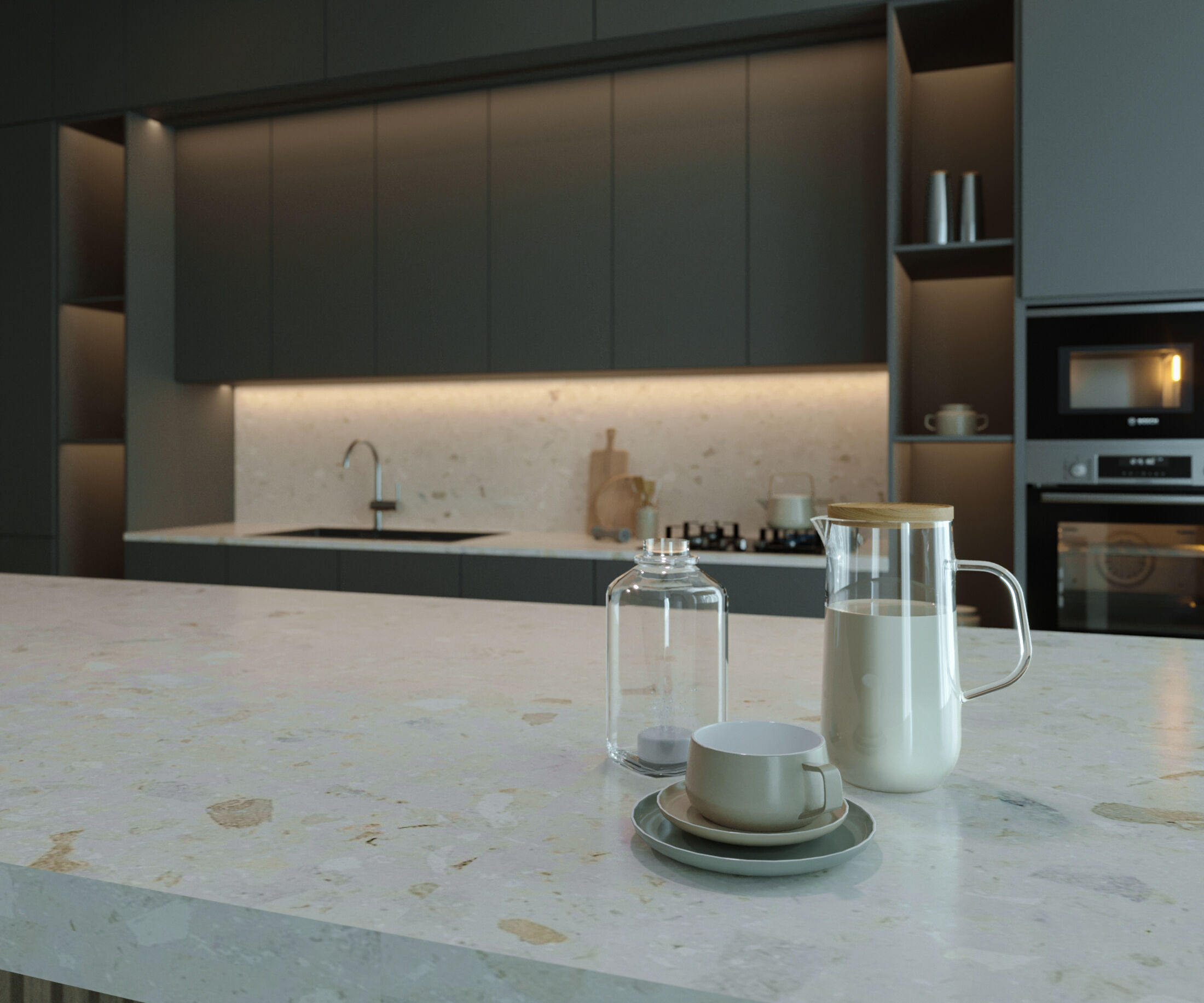 kitchen 3D model_2