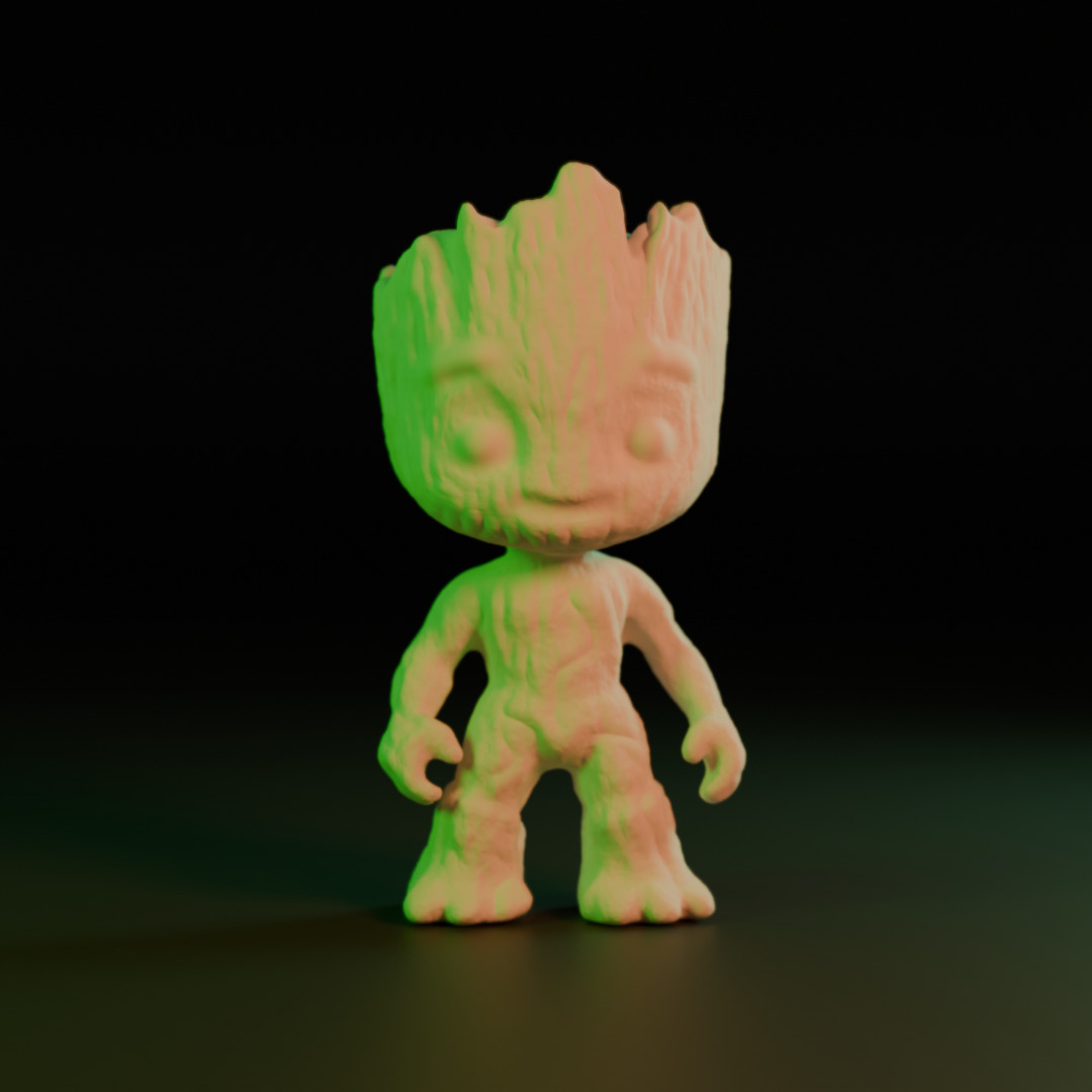 Baby Groot 3D print model_1