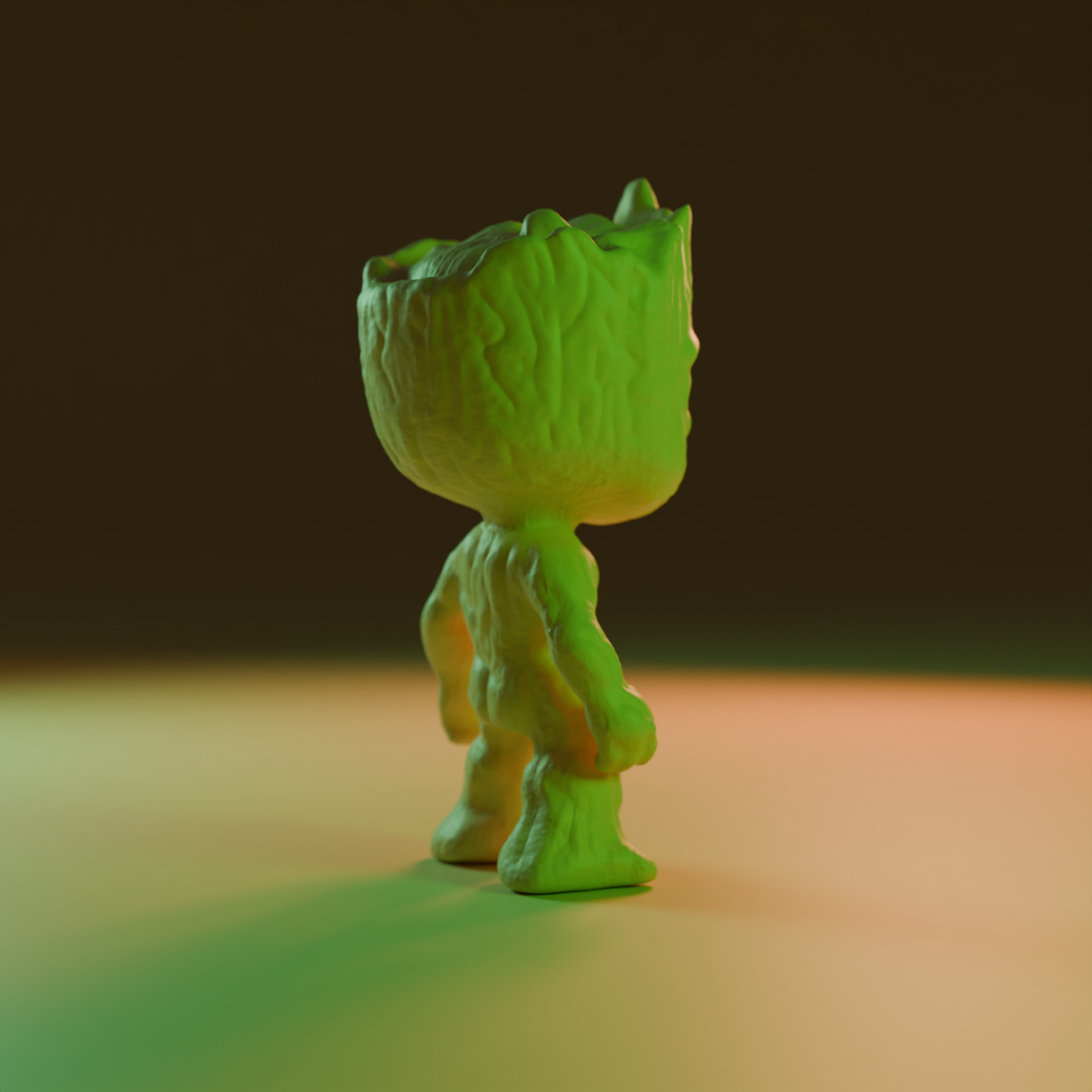 Baby Groot 3D print model_5
