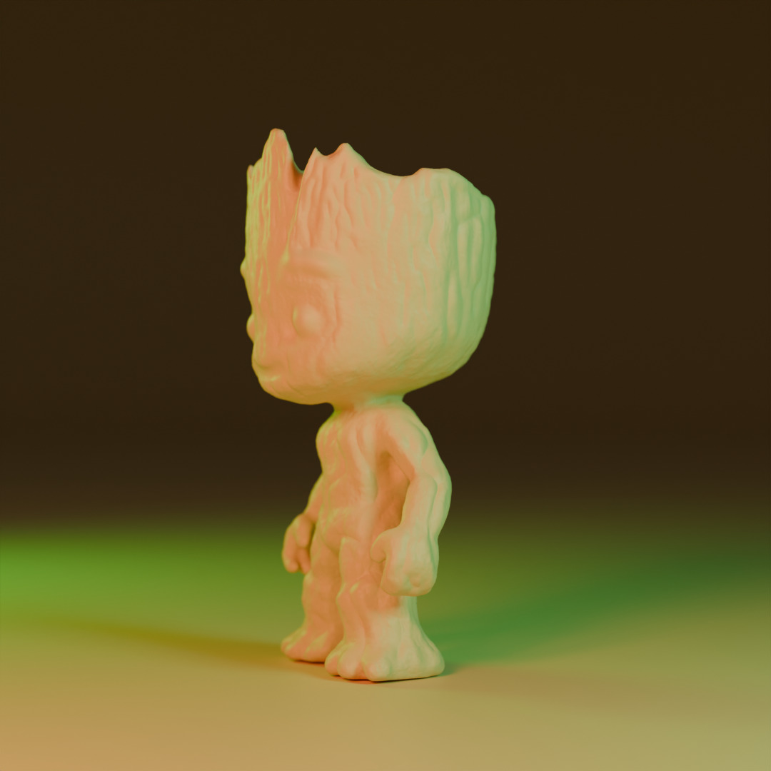 Baby Groot 3D print model_2