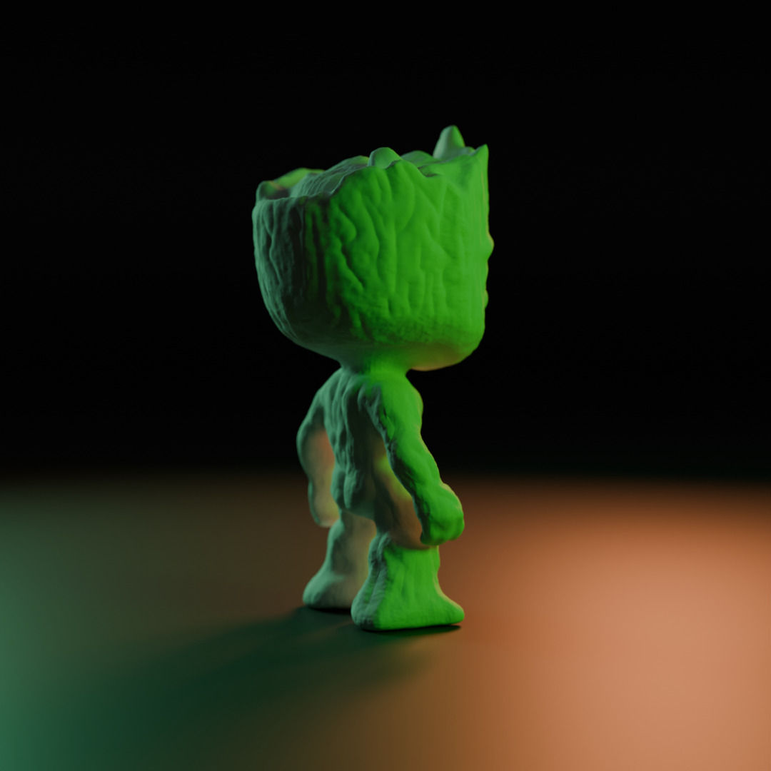 Baby Groot 3D print model_8