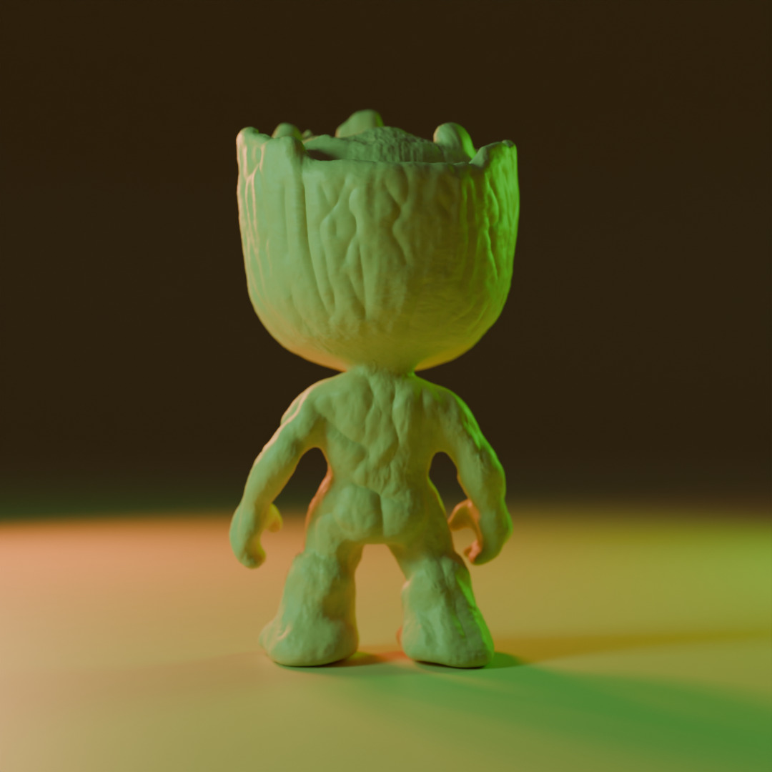 Baby Groot 3D print model_4