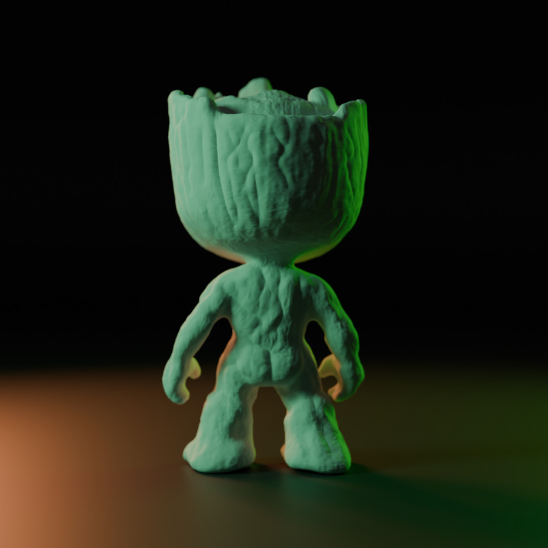 Baby Groot 3D print model_7