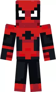Marvel Spider man Minecraft Free low-poly 3D model