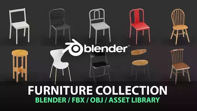 Chair Model Collection Vol 14