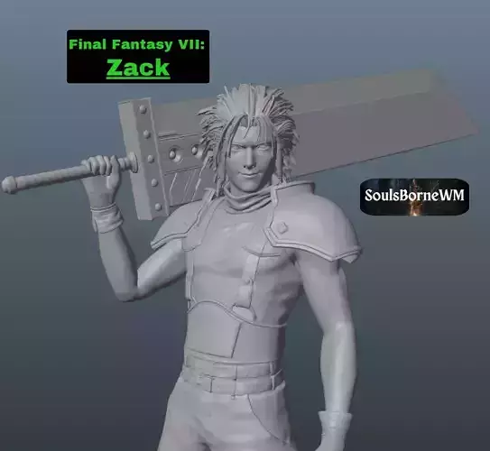Final Fantasy VII Zack