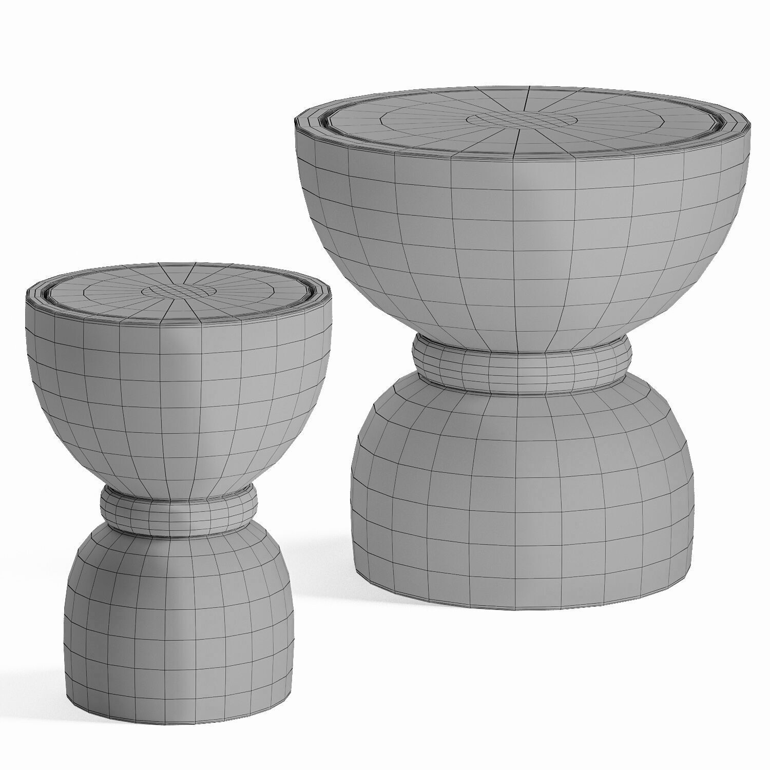 81 Le Temps side tables by Anthology Creatives 3D model_4