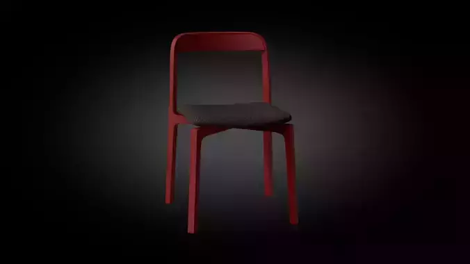 Contorna chair low back upholstered seat