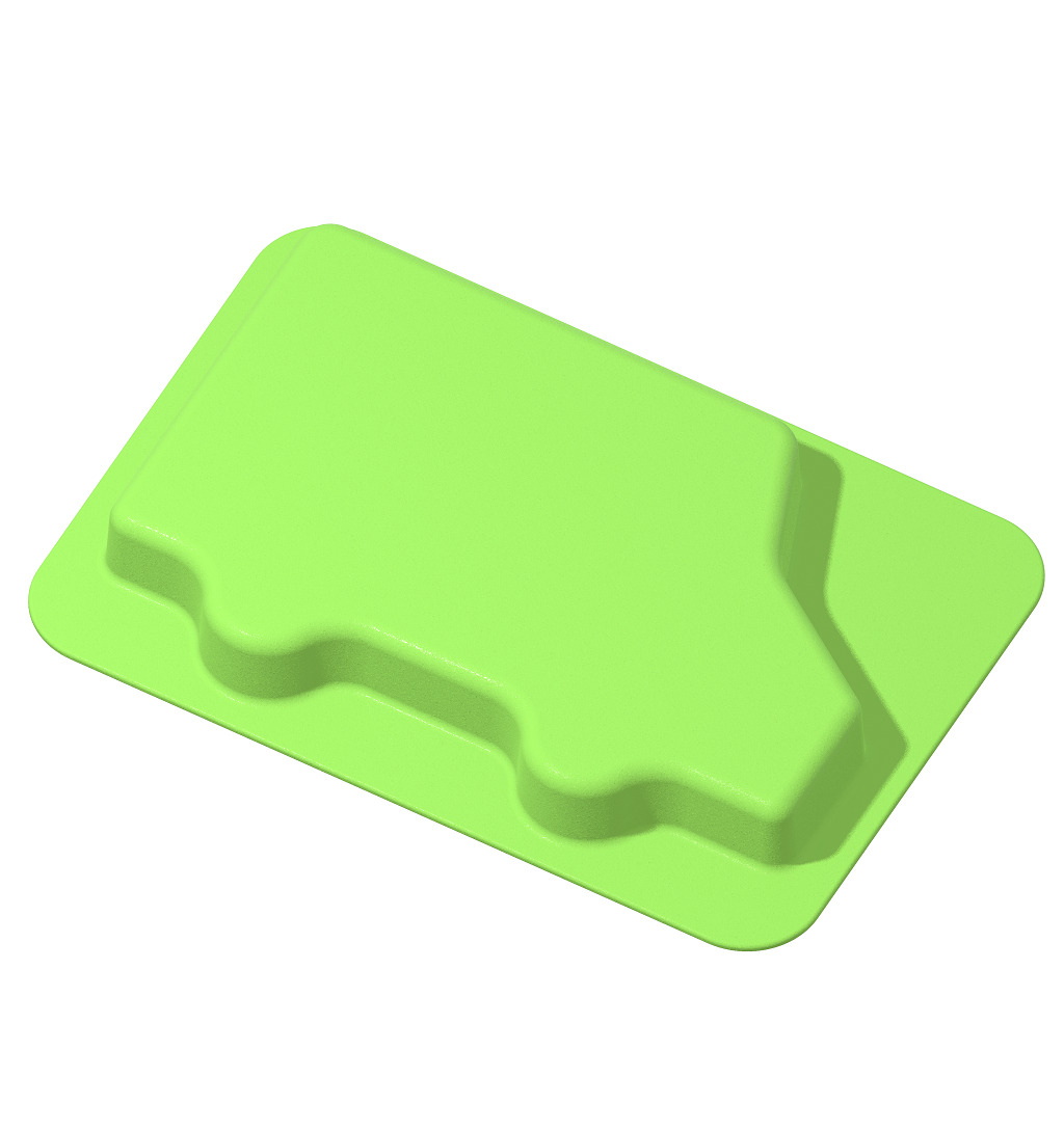 Kids Partition Dinner Plate 3D print model_2