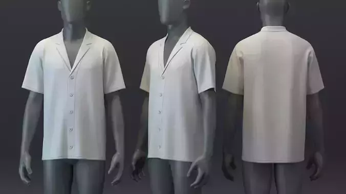 Relaxed Collared Shirt