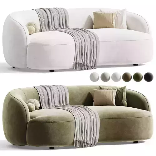 IVERN CURVED SOFA