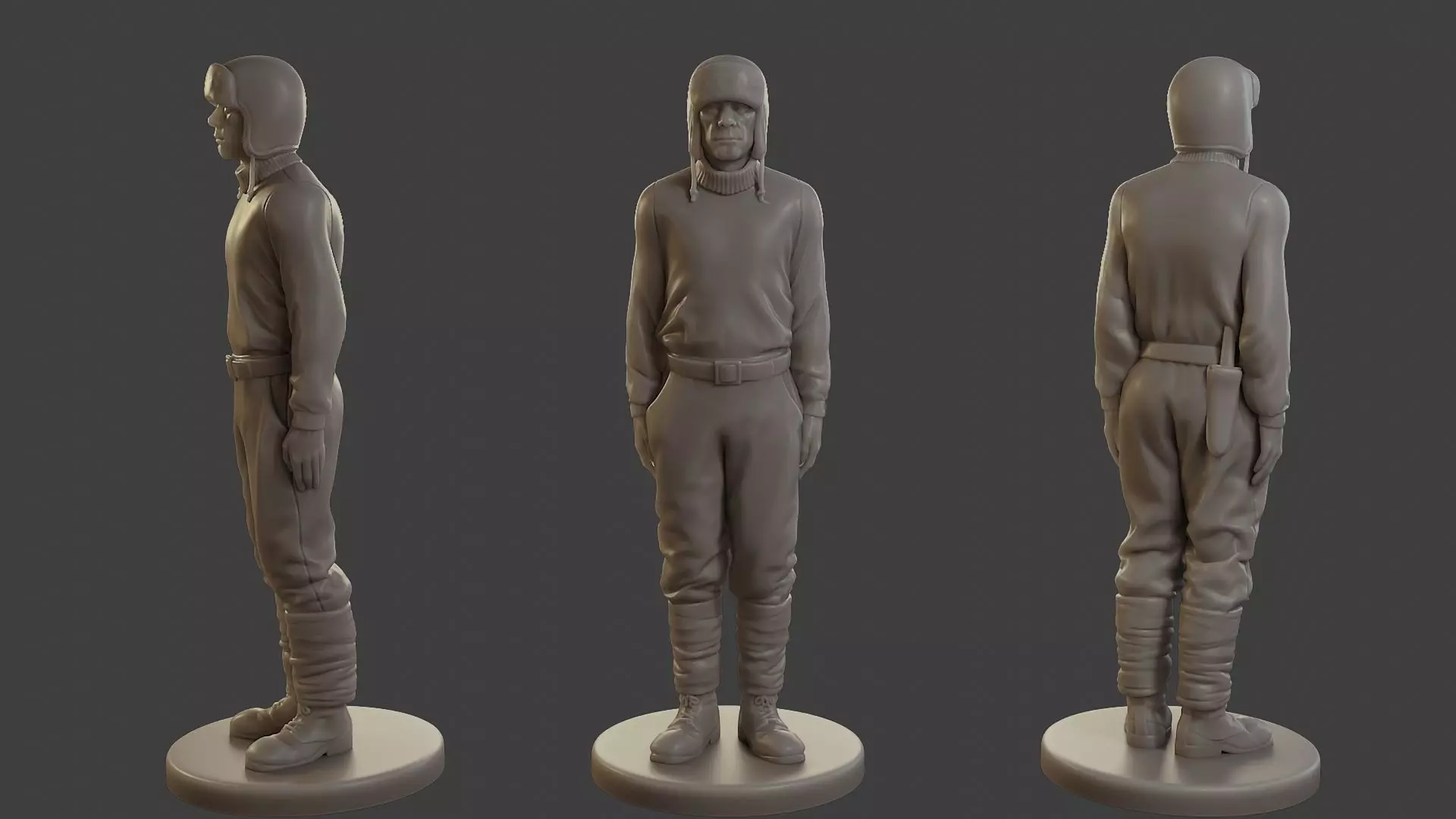 1900 Antartic Sailor ANS1 001 3D print model_0