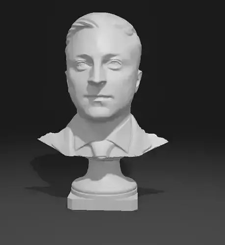 Volodymyr Zelensky President Ukraine Portrait 3D print model 3D print model