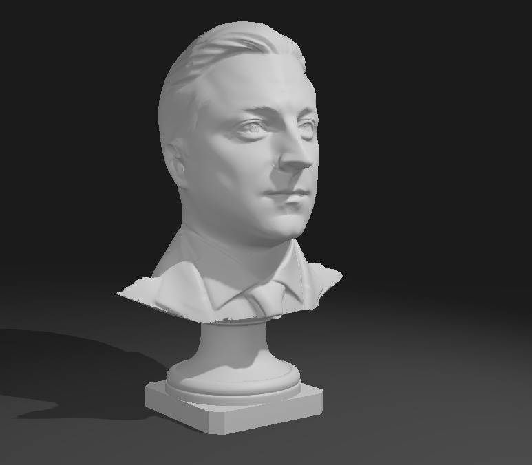 Volodymyr Zelensky President Ukraine Portrait 3D print model 3D print model_2