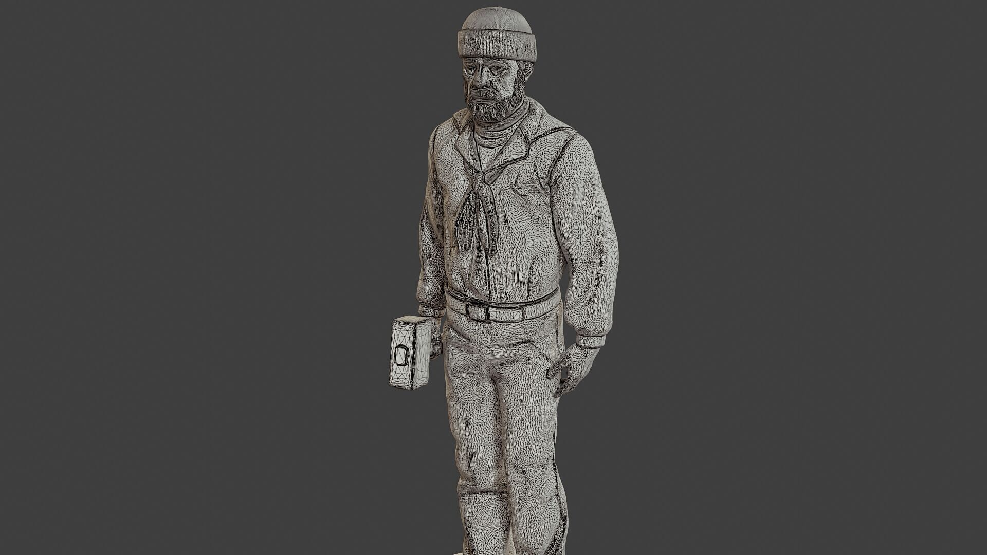 1900 Antartic Sailor ANS1 003 3D print model_12