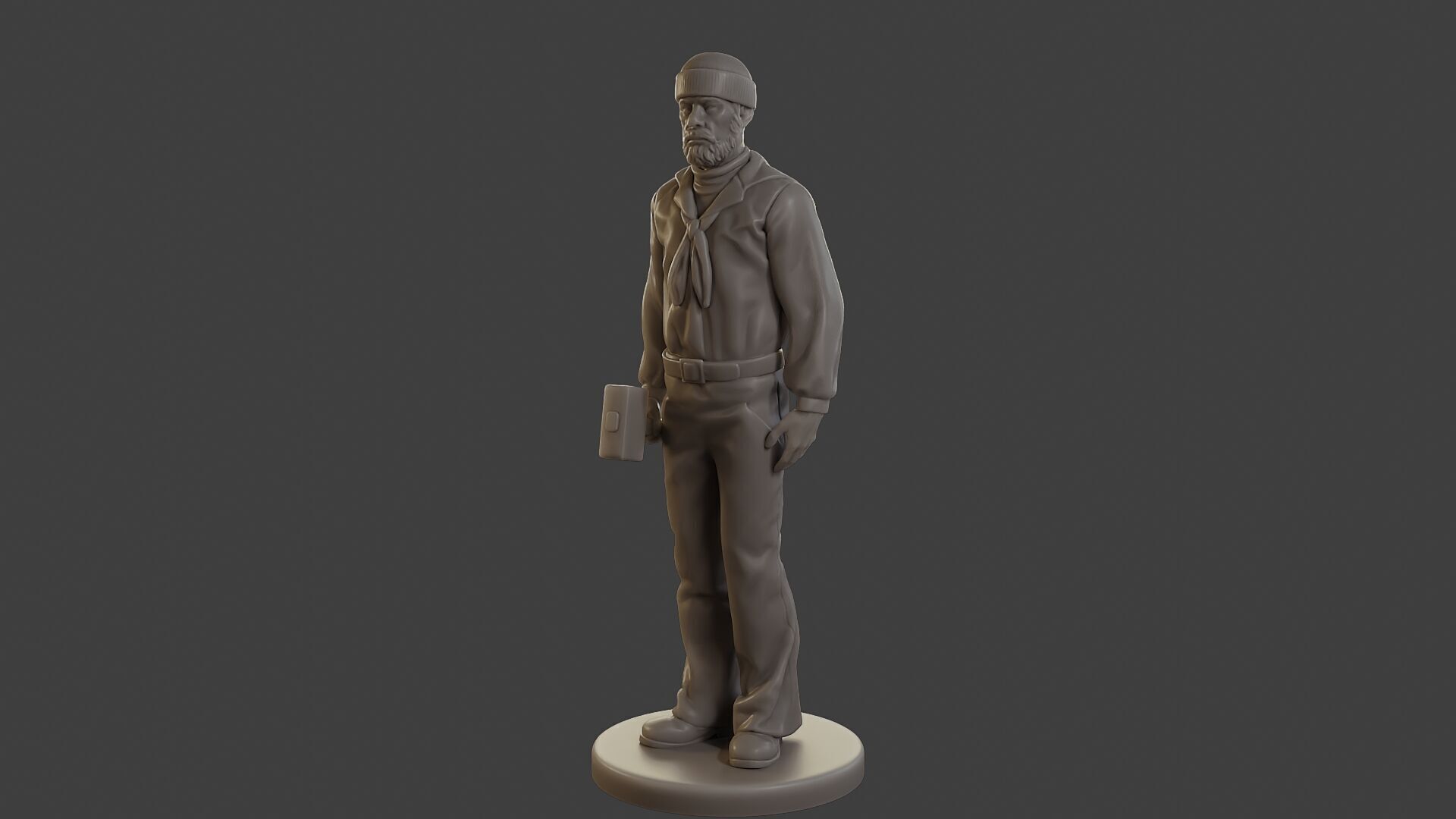 1900 Antartic Sailor ANS1 003 3D print model_2