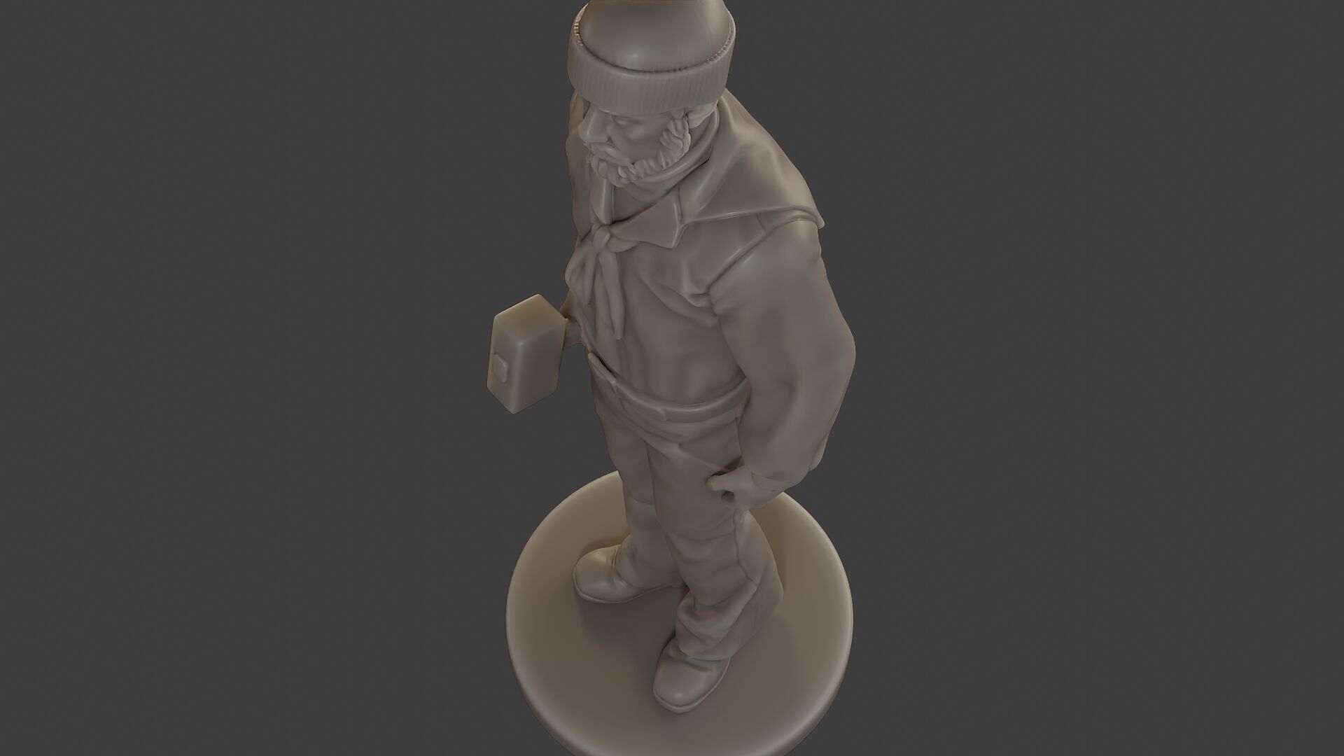 1900 Antartic Sailor ANS1 003 3D print model_16